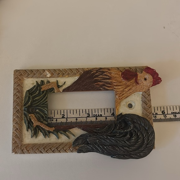 SET OF TWO Rustic Rooster and Birdhouse Light Switch Covers cottage farmhouse - Picture 13 of 15